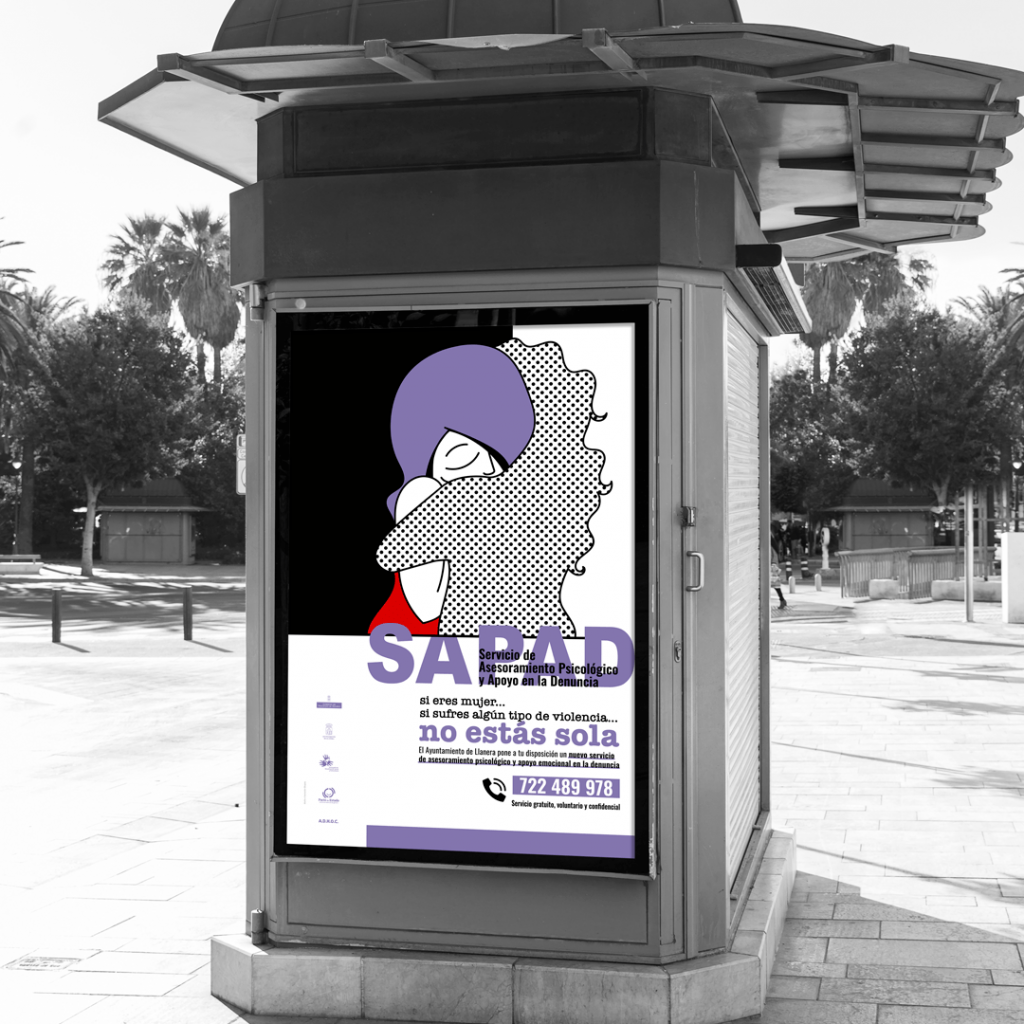 Diseño e ilustración para campaña de difusión del servicio SAPAD de Llanera