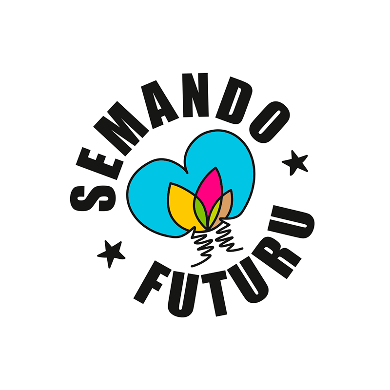 Diseño de logotipo, cartel, mupi y piezas para difusión de la campaña "semando futuru" del Ayuntamiento de Llanera