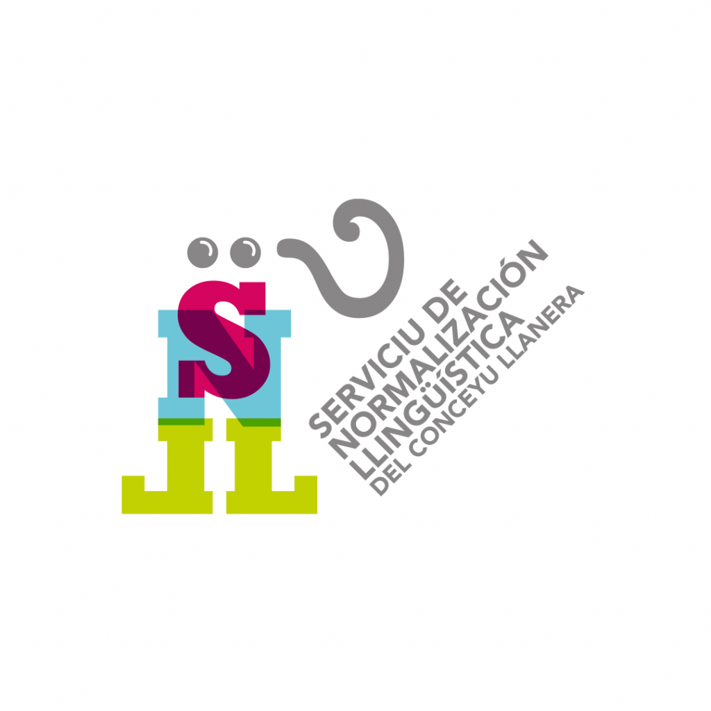 diseño de logotipo de normalización linguistica de Llanera