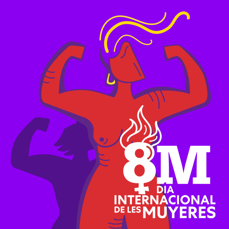 Diseño gráfica para el 8M, Día Internacional de la Mujer