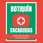 diseño de guía sacadudas sobre el entorno laboral editada por UGT Asturias